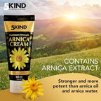 5kind Extra Strong Arnica Cream for Bruising and Swelling 3.4 Fl Oz - Arnica Bruise Cream Extra Strength Fast Healing Thin Skin - High Concentration Arnica Montana Extract for Bruises -Natural Formula