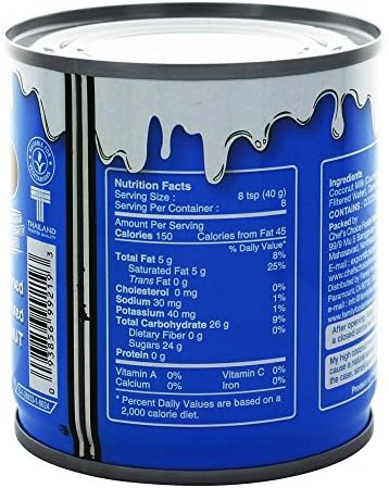 Nature's Charm Sweetened Condensed Coconut Milk, 11.25 Ounce (Pack of 6)