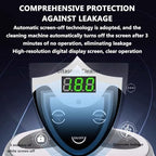 Ultrasonic Cleaning Machine, Digital Ultrasonic Parts Cleaner, Capacity 600ml, Adjustable Time of 8 Minutes/5 Time Periods, for Professional Tools,Metal Parts,Jewelry,Eyeglasses