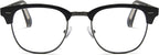 2SeeLife Premium Half Rim Reading Glasses Women & Men - Fits all Face Shapes, Metal & Sturdy Readers, Spring Hinges
