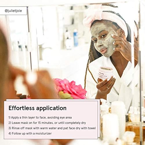 grace & stella Dead Sea Mud Mask (120ml) - Vegan Detox Dead Sea Mask - Clay For Face And Body - For Oily Skin, Acne, Blackheads, Blemishes, Bacne