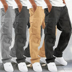 4 Pack Cargo Pants for Men Casual Hiking Joggers Lightweight Workout Outdoor Trousers Sweatpants with Pockets 2026