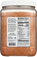 Aurora Products Organic Red Lentils, 56 OZ