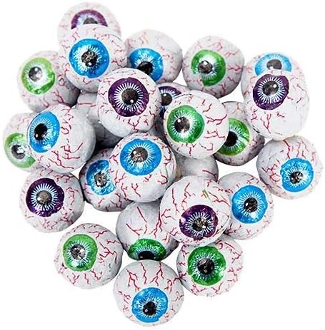 Palmer Milk Chocolate Individually Wrapped Halloween Candy Pieces, Making Candy Fun Since 1948 (4.5oz) (1 Count, Googly Eyes)