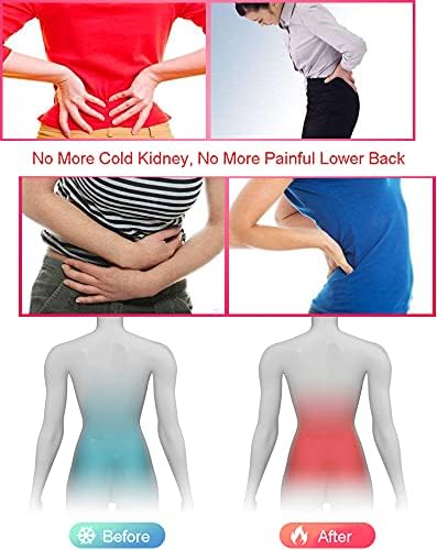 Thermal Knit Lumbar Warmer Cashmere Abdominal Binder Lower Back Support Belt Brace Stomach Kidney Trimmer Band Postpartum Belly Warming Kidney for Women Maternity Recovering