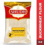 Shudh KUTTU FLOUR (BUCKWHEAT FLOUR) 2 LB ~ All Natural | Vegan | Gluten Friendly | Non-GMO