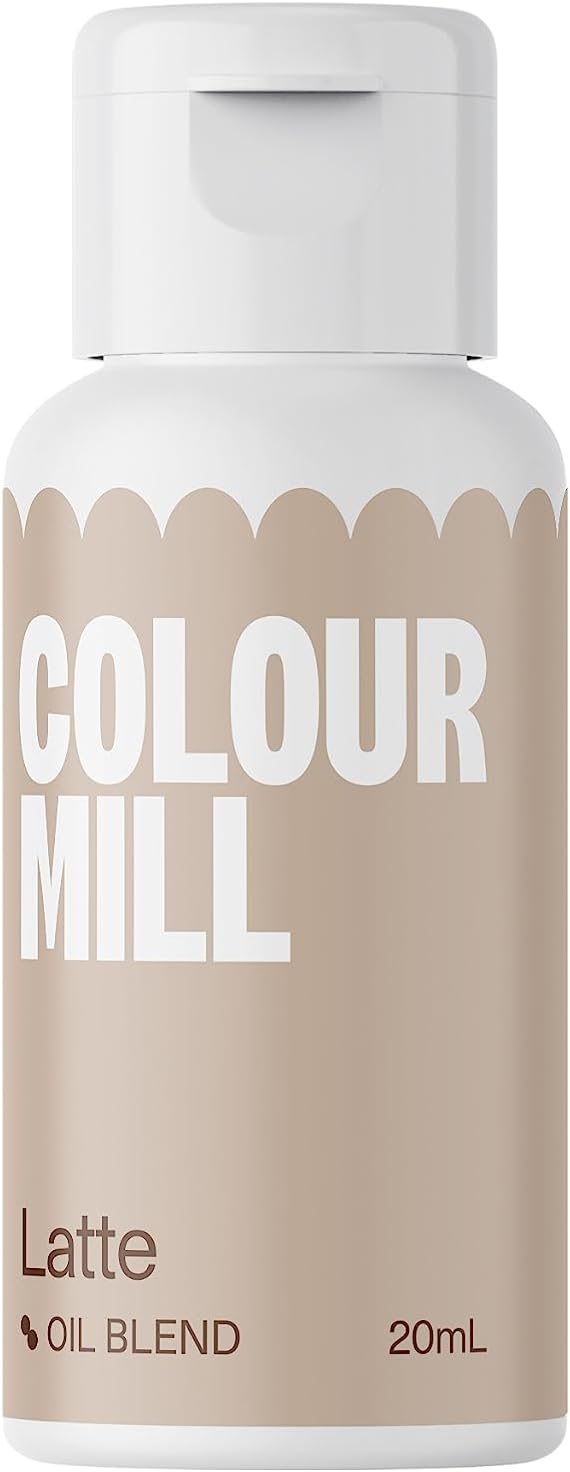 Colour Mill Oil-Based Food Coloring, 20 Milliliters (Latte)
