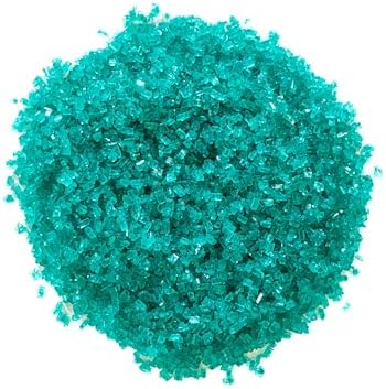 Bakerpan Sugar Sprinkles for Baking - 7 Ounce Teal Decorating Sugar Crystals for Cookies, Cake Pops, Ice Cream (Made in USA)