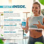 Diuretic Water Pills for Weight Control, 12 Active Ingredients (Green Tea, Cranberry & More), Instant Relief from Bloat & Swelling, Water Retention Pills for Women & Men - 60 Capsules