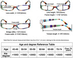 Eyekepper 3 Pairs Reading Glasses for Women Reading Striped Pattern Stylish Reading Eyeglasses