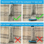 Toothpaste Squeezer, Set of 4 Tube Roller Squeezer, Dispenser, Simple and Practical