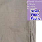 EMF & 5G Radiation Protection Fabric-EMF Signal Shielding Material,Safe Skin Contact for Making Radiation-Proof Clothing,Blanket,etc(Size:1.5x3m/59inx9.8ft) (Color : 1.5x5m/59inx16ft)
