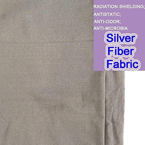 EMF & 5G Radiation Protection Fabric-EMF Signal Shielding Material,Safe Skin Contact for Making Radiation-Proof Clothing,Blanket,etc(Size:1.5x3m/59inx9.8ft) (Color : 1.5x5m/59inx16ft)