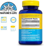 Nature's Life Strontium Citrate 680 mg Supplement for Men & Women - Trace Mineral Support for Bone Health, High Absorption Formula, Gentle Digestion - 60 Vegetarian Tablets