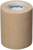 BSN Medical 20186 Tensoplast Elastic Athletic Tape, Provides Medium Support or Compression with High Adhesive Properties, Water Repellent and Air Permeable, Tan, 3" x 5 yard, Roll