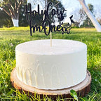 Holy Cow I'm One Cake Topper, Farm 1st Birthday Party Decor, Cow Cake Topper - 1st Birthday Decorations, Glitter 1st Birthday Supplies, Baby Shower Party Decoration