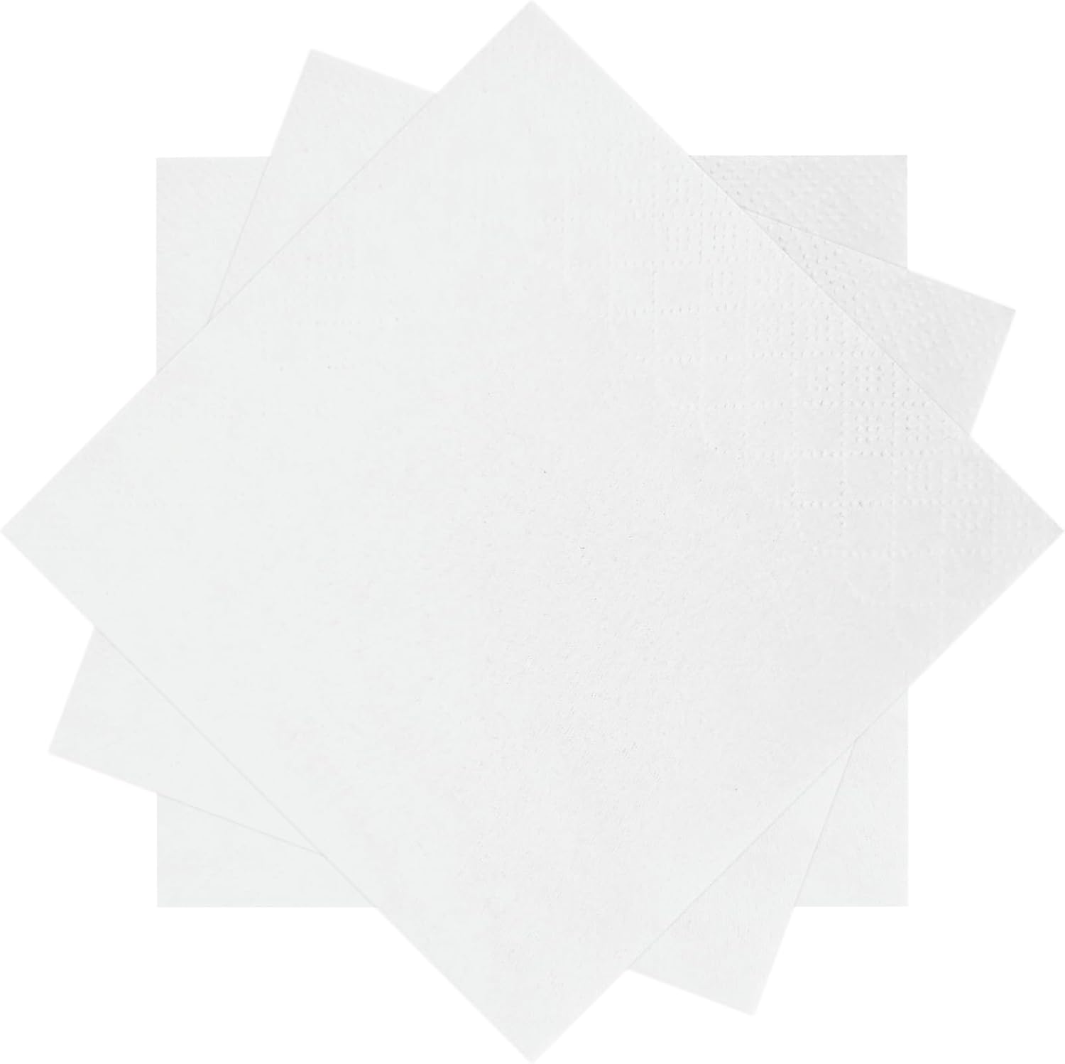 300 Count White Beverage Napkins,2-Ply White Cocktail Napkins,Disposable Party Napkins for Dinner Wedding Birthday Party Graduation
