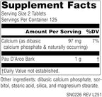 Source Naturals PAU D'Arco, Dietary Supplement - 500mg - 250 Tablets