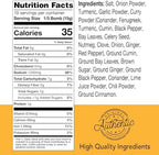 Curry Bombs, Delicious Spice Rich in Traditional Flavor, Pre-Measured Seasonings blended with Authentic Spices and Herbs. Vegan Friendly (2 Curry Bombs Per Jar) (3-Jars)