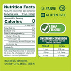 SPLENDA Stevia Zero Calorie Sweetener, Plant Based Sugar Substitute Granulated Powder, 19 oz Jar