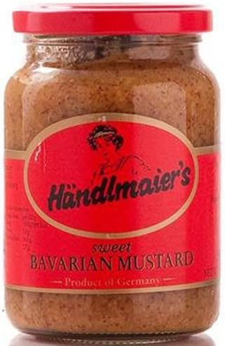 Händlmaier's Sweet Bavarian Mustard 13.4 Oz / 385 Gr - 3 Pack