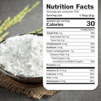 Quay Naturals Organic Corn Starch, 1.5 lb – Non-GMO, Gluten-Free, Vegan & Aluminum-Free – Thickener for Baking, Frying, Sauces & Natural Cleaning