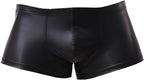 Mens Imitation Leather Underwear Sexs Boxer Briefs S-2XL