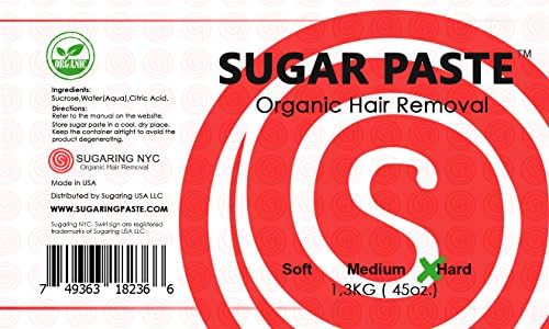 Sugaring Paste Hard 45oz. with Sugaring applicator combo