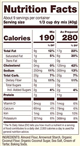 Bob's Red Mill Paleo Pancake, 13oz (Pack of 4) - Non GMO, Paleo Friendly, Kosher