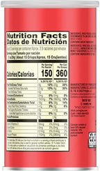 Pringles Potato Crisps Chips, Lunch Snacks, Office and Kids Snacks, Grab N' Go, Original (12 Cans)