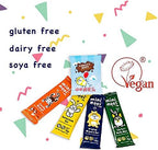 Moo Free Dairy Free chocolates for kids by The Yummy Palette | Scrummy gluten free vegan Mini Moos in hand embroidered Bunny Bag