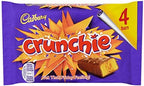 Cadbury Crunchie (4 x 26.1g Chocolate Bars) 104.4g UK / British Chocolate