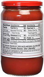 Mantova Italian Pomodoro Tomato Sauce 24 ounce (Pack of 2), 100% Italian Tomatoes, Great Taste