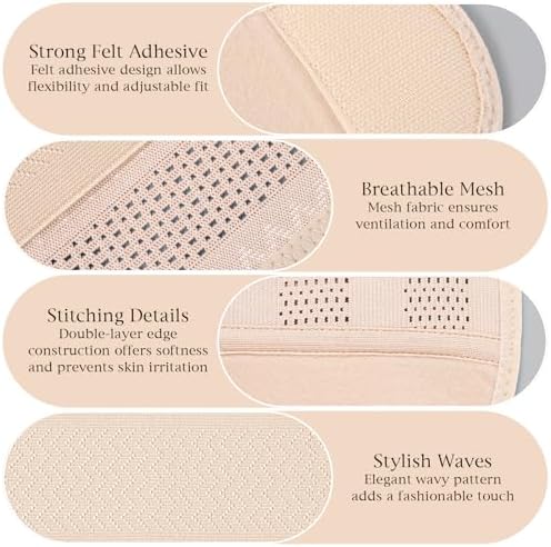 Breathable & Adjustable Lower Back Brace, Hip Brace for Women Men, Lumbar Support Braces Sacroiliac Belt for Sciatica Pain Relief, Skin Tone SI Joint Belt for Sciatic Pelvic Hip Leg Sacral (Size L)