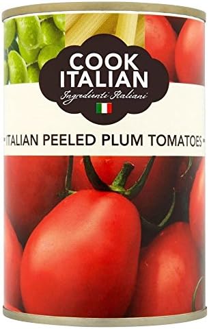 Cook Italian Peeled Plum Tomatoes (400g) - Pack of 6