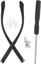1 Pair Universal Tr90 Eyeglass Replacement Arms - Anti-Skid Temples for Secure Fit Easy Installation & Compatibility with Most Frames