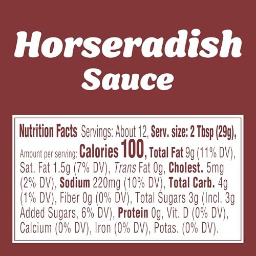 Kraft Horseradish Sauce (12 fl oz Bottle)