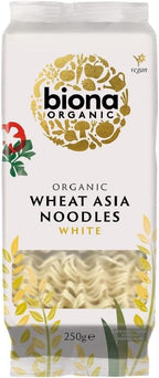 Biona Organic Wheat Asia Noodles White 250g