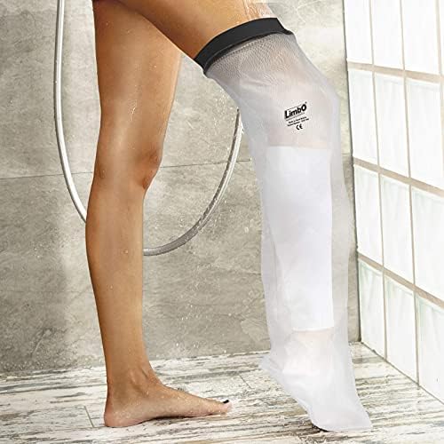 LimbO Waterproof Protectors Cast and Bandage Cover - Adult Half Leg (M76L: 35-40 cm Above Knee Circ. (Over 6'0))