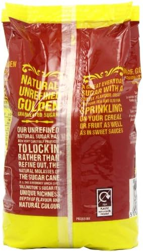 Billingtons Fairtrade golden granulated Sugar 500 g (Pack of 5)