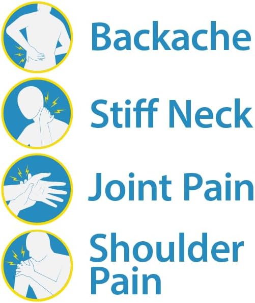Globe -15 Pack - Maximum Strength OTC Pain Relief 4% Lidocaine Patch, 3.9” x 5.5”, Temporary Relief of Pain, Back, Neck, Shoulders, Knees, Elbows, Minor Skin Irritations 15-Count Box