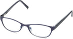 Foster Grant womens Charlsie Multifocus Reading Glasses Cat-Eye Reading Glasses