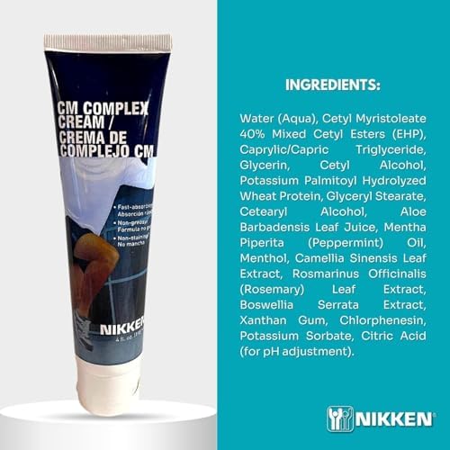 Sports Muscle Rub for Nikken CM Complex Cream 15071 - Topical Muscle Cream for Neck Tension, Legs & Knee Soreness & Muscular Body Aches - Fast, No Stain & Greaseless Massage Lotion Rub Suppo (2 Pack)