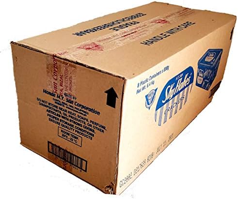 Skyflakes Crackers - 8 Plastic Containers of M.Y. San Sky Flakes Crackers Individually Wrapped Cracker Packs