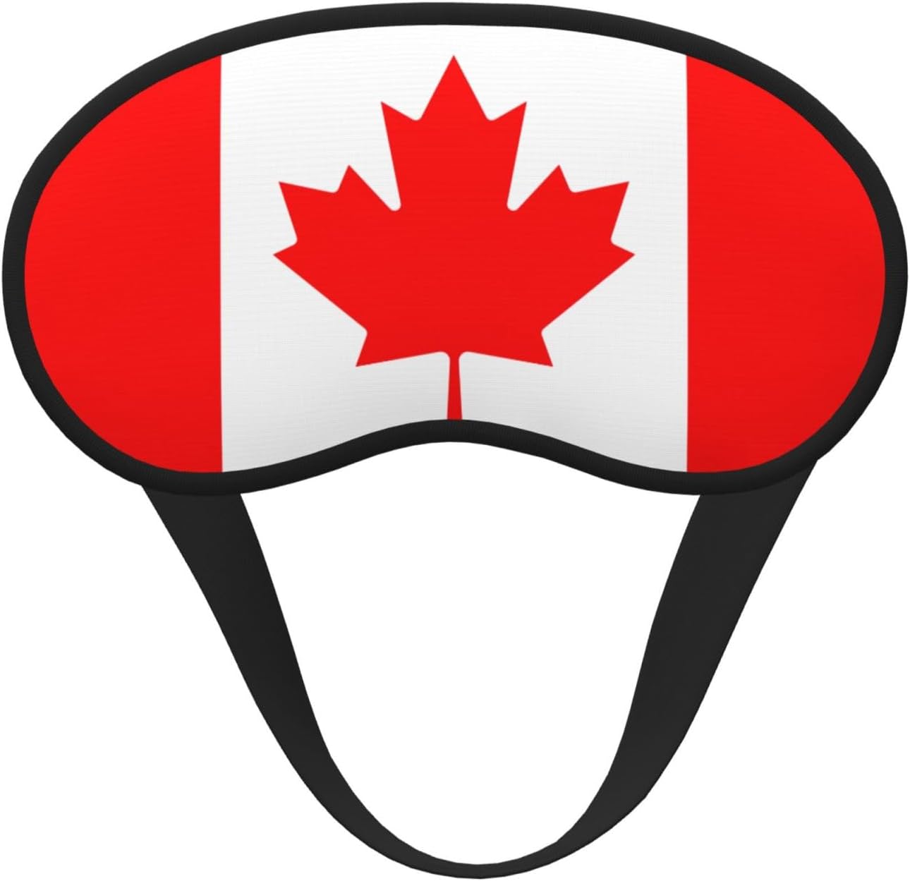 Canadian Flag Sleep Mask 100% Light Blocking Eye Mask for Sleeping, Sleep Mask for Unisex for Travel/Nap