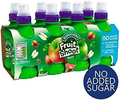 Robinsons Fruit Shoot Apple No Added Sugar 8 x 200ml