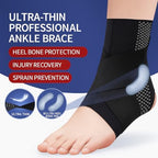 Ankle Guard - Active Ankle Brace, Compression Ankles Support Brace for Kids Youth & Adult (Black - TWO PACK,XL (women 10-15 / men 8-14))