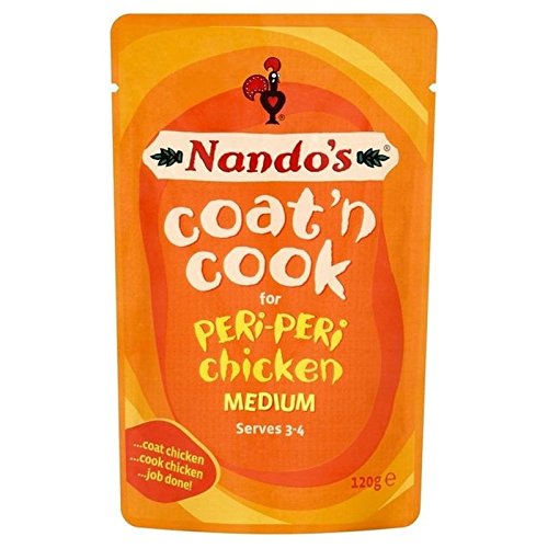 Nando's Medium Coat 'n Cook Marinade 120g - Pack of 6
