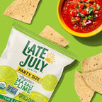 Late July Sea Salt & Lime Organic Tortilla Chips, 14.75 Oz Bag