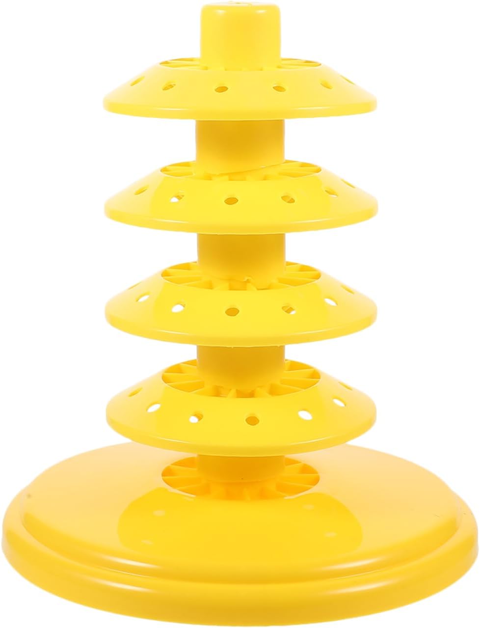 PRETYZOOM Adjustable Lollipop Display Stand 4-Layer Candy Holder Desktop Rack for Birthday Party Wedding Dessert Shop Marshmallow Display